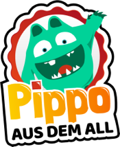 Logo | Pippo aus dem All | Die Deutsch Lern App für Kinder der 3. und 4. Klasse | Die Deutsch Lernapp für das Tablet